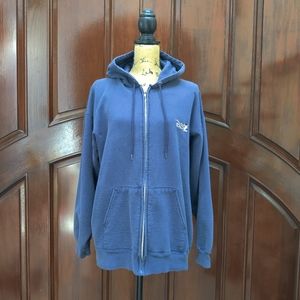 Disney D23 Blue Zipped Hoodie M